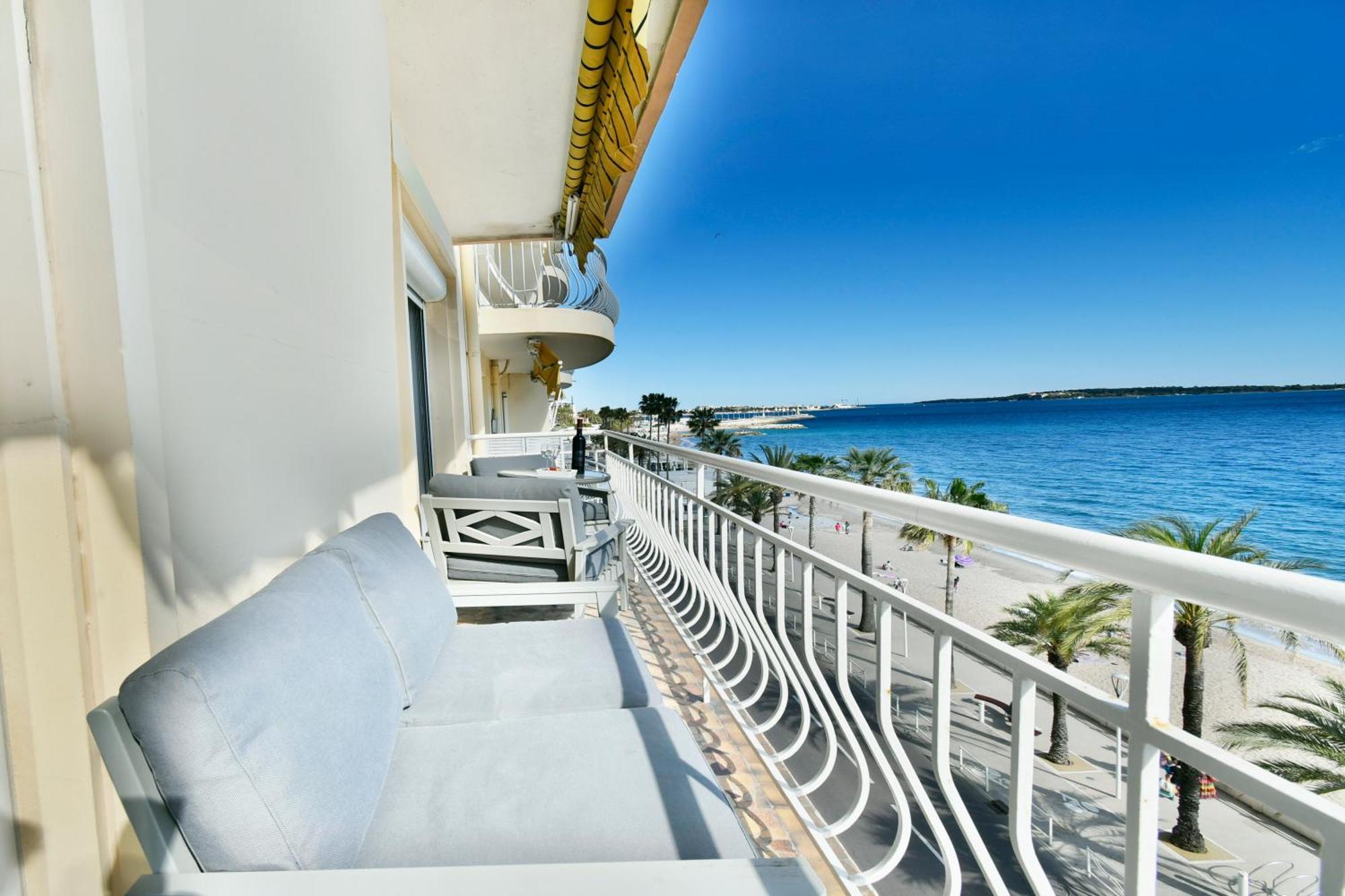 Plage Du Midi- Vue Sur Mer Standing Presta カンヌ エクステリア 写真